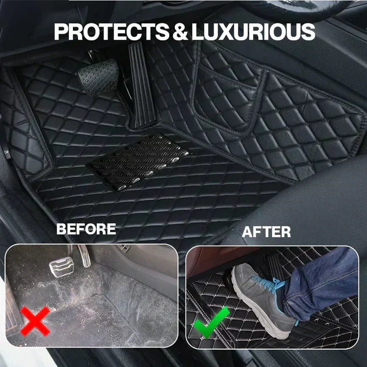 Elvie 2026 Waterproof Non-slip Universal Fit Customized Floor Mats for Cars, SUVs, and Trucks